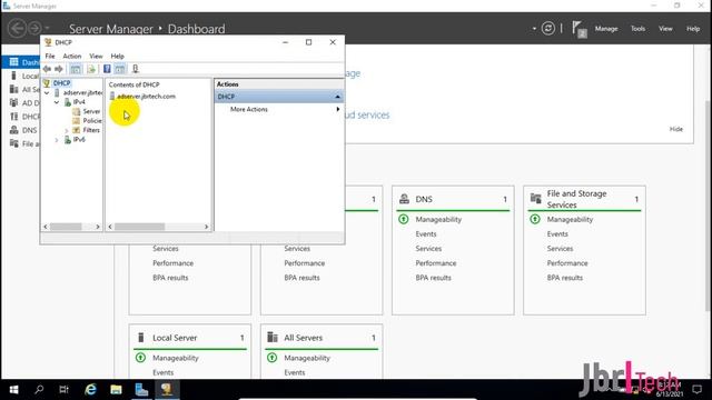 Install and Configuration DHCP Server in Windows Server 2019 смотреть онлайн