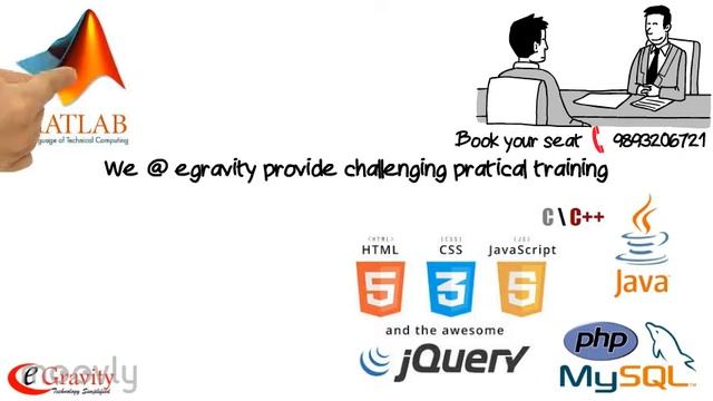 PHP, JAVA, MATLAB, ARM Training @ egravity смотреть онлайн