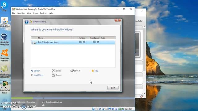 Installation of Windows 2008 Server Prt 2 смотреть онлайн