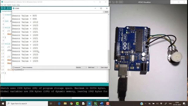 Arduino Lesson 06 Analog Interfacing смотреть онлайн