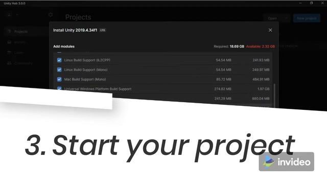 Unity Hub Download What is Unity hub Installation Download for windows User Interface 2D 3D Version смотреть онлайн