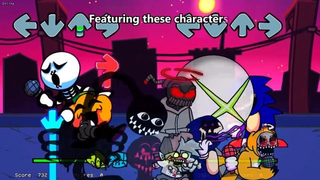 FNF Online VS Custom Characters Teaser смотреть онлайн