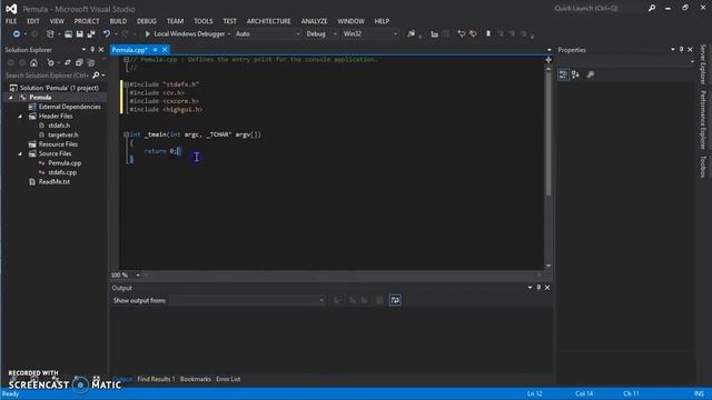 OpenCv 2.410 dan Visual Studio 2012 смотреть онлайн