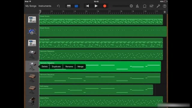 iOS Garageband #16 - Audio Merging (2016) смотреть онлайн