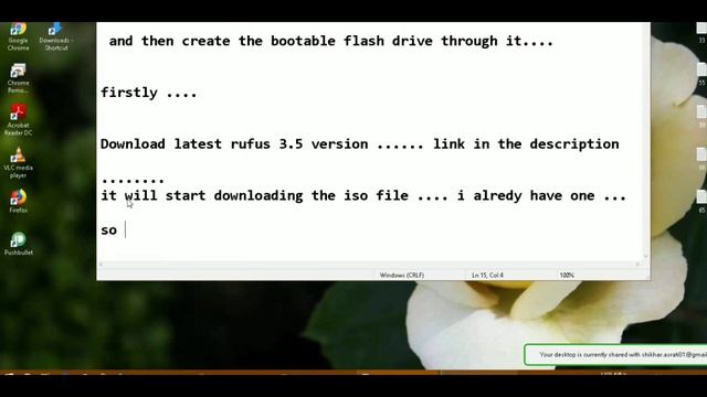 Download windows iso using Rufus and make bootable disc...#New2019way... смотреть онлайн