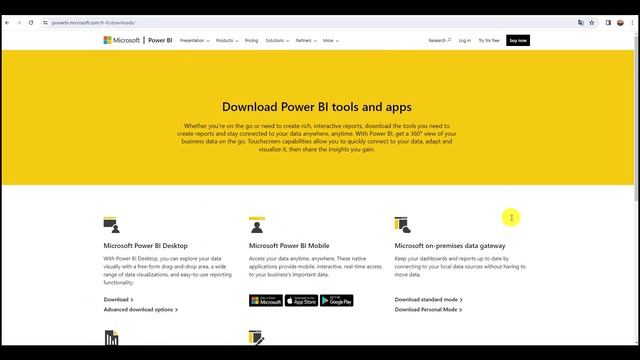 02-Power BI Beginner's Guide | Install Power BI Desktop смотреть онлайн