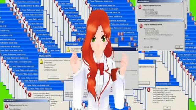[MMD] Yandere Simulator (Error Windows) DL смотреть онлайн