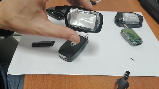 Как заменить корпус брелка сигнализации смотреть онлайн