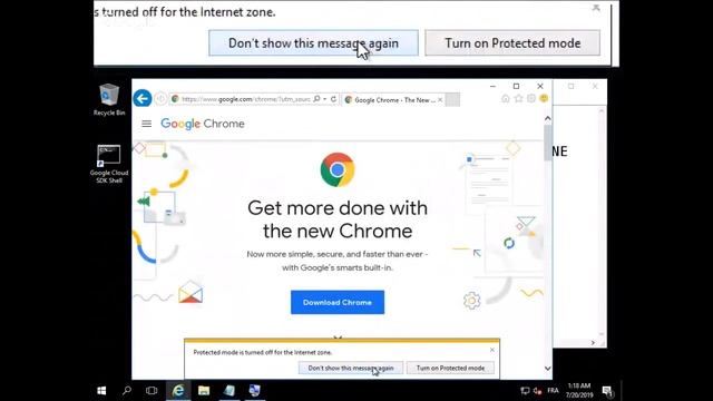 How to Download Chrome From Internet Explorer on Windows Server 2016 смотреть онлайн