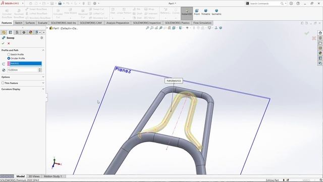 How to Design Splendor Bike Back Seat Carrier in Solid works #carrier #solidworks #assembly #youtub смотреть онлайн