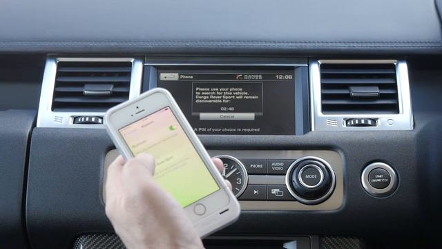 How to Pair a phone with the bluetooth in a 2013 13 LAND ROVER RANGE ROVER SPORT 3 0 SDV6 HSE Black смотреть онлайн