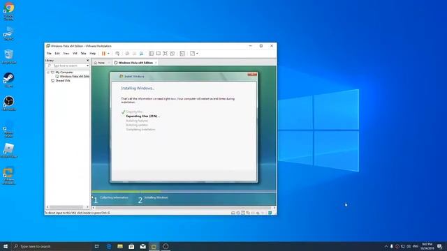 How to install Windows Vista in VMWare смотреть онлайн