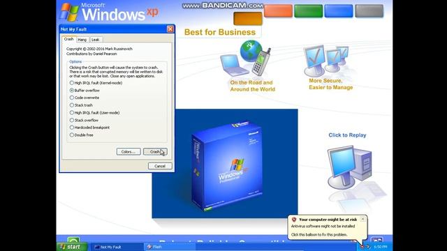 Windows XP Tour Getting BSOD (Compilation) Part 8 смотреть онлайн