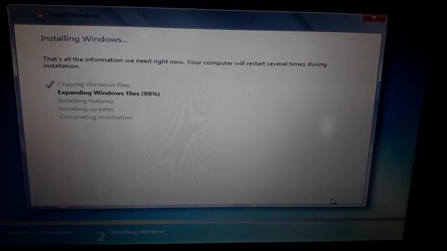 Pc formating and installation of windows 7 using bootable Flash Drive смотреть онлайн