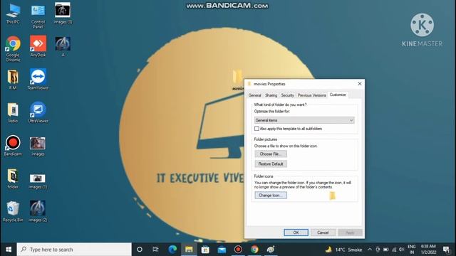 Change Folder ICON On Window कंप्यूटर फोल्डर पर खुद का फोटो कैसे लगाए? @ITExecutiveVivekDaniyal смотреть онлайн