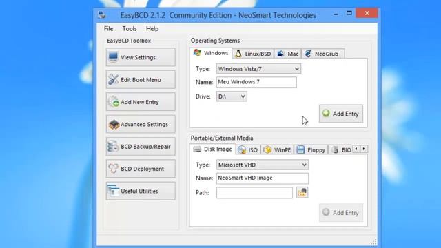CDH EduCopa Adicionar Windows ao boot easybcd смотреть онлайн