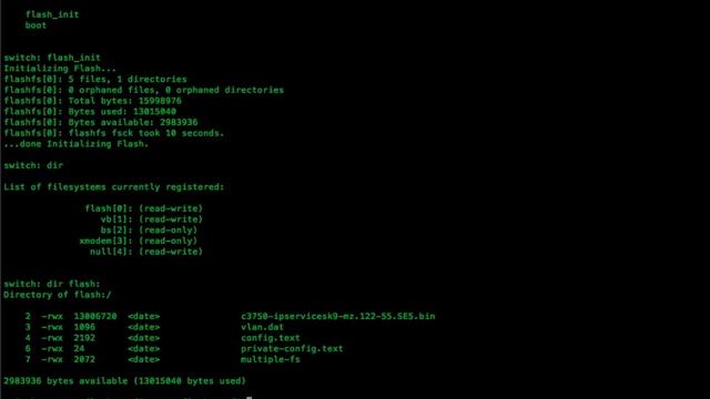Cisco switch password recovery смотреть онлайн