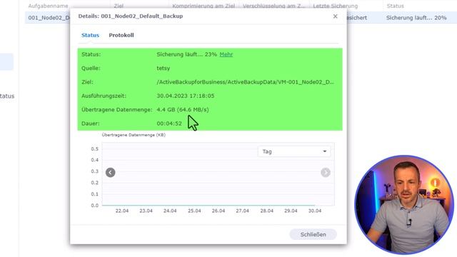 Synology Active Backup for Business für Hyper V einrichten смотреть онлайн