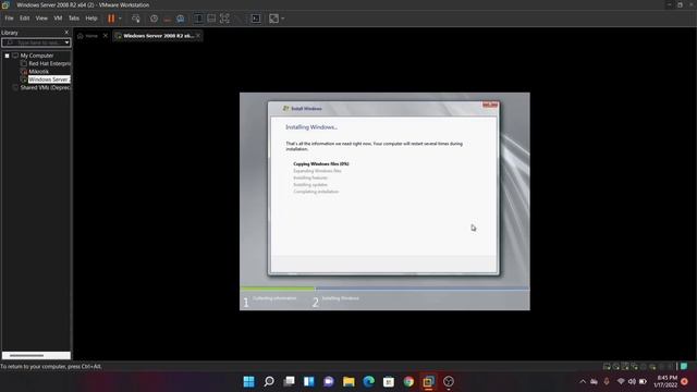 TUTORIAL INSTALL WINDOWS SERVER 2008 MENGGUNAKAN VMWARE смотреть онлайн