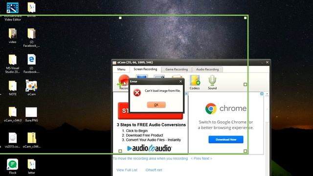 Ocam can't load image from file, Please kindly help me, ocam can't not work with windows10,why? смотреть онлайн