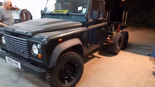 Land rover 6X6 kit, made in israel. смотреть онлайн