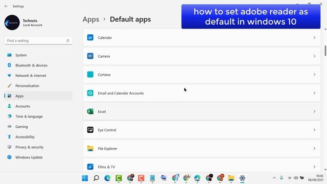 how to set adobe reader as default in windows 10 смотреть онлайн