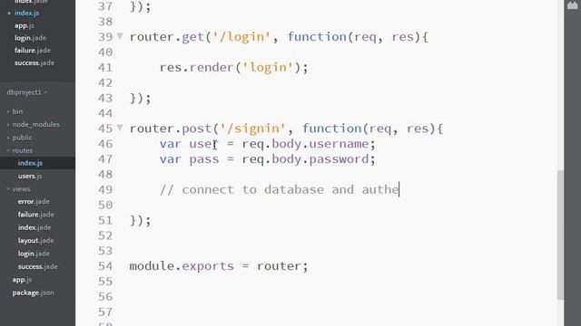 Read values from database and display on jade layout смотреть онлайн