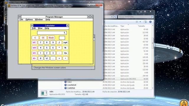Instalar Windows 3 1 usando DOSBox смотреть онлайн