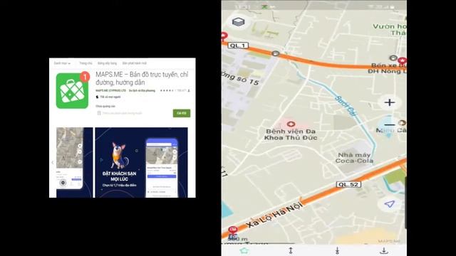 Maps.Me, bản đồ dẫn dường offline và nhúng ảnh camera đường phố смотреть онлайн