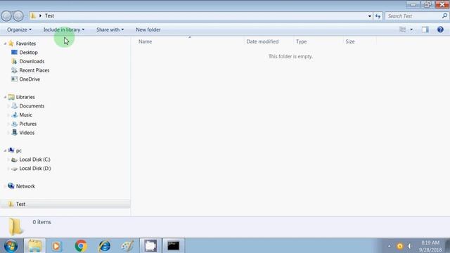 How to hide file with DOS/CMD command prompt смотреть онлайн