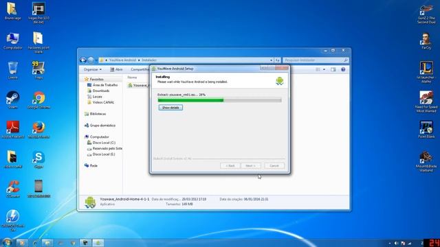 Youwave emulador de android que funciona em qualquer computador смотреть онлайн