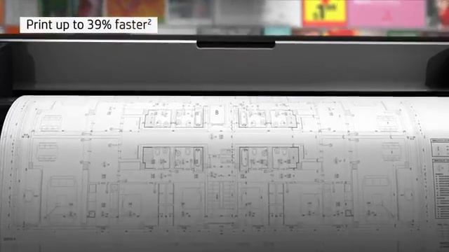 HP DesignJet Z5600 PostScript® Printer product tour double the impact смотреть онлайн