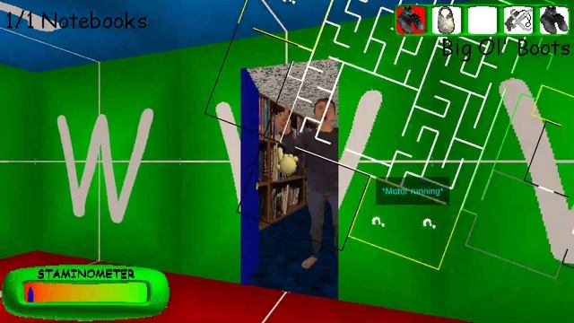 Baldi's Basics Plus - One notebook смотреть онлайн