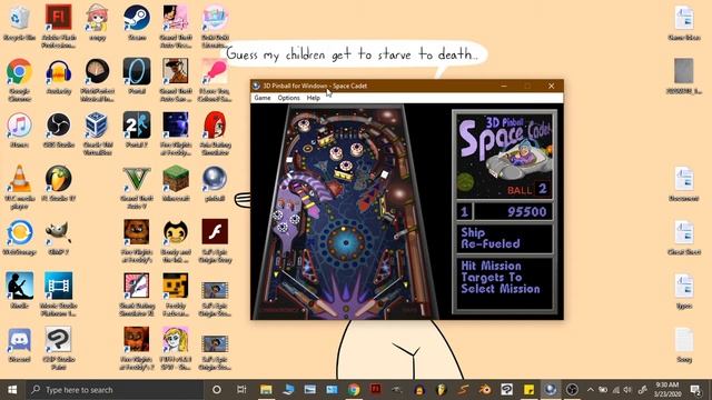 Let's Play 3D Pinball Space Cadet смотреть онлайн