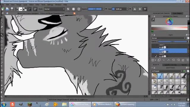 ~Your Guardian Angel~ (Fursona Speed-paint) смотреть онлайн