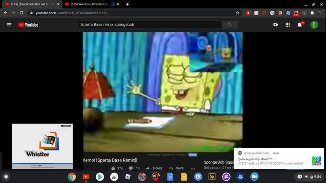 Spongebob And Windows Have A Sparta Base Remix смотреть онлайн