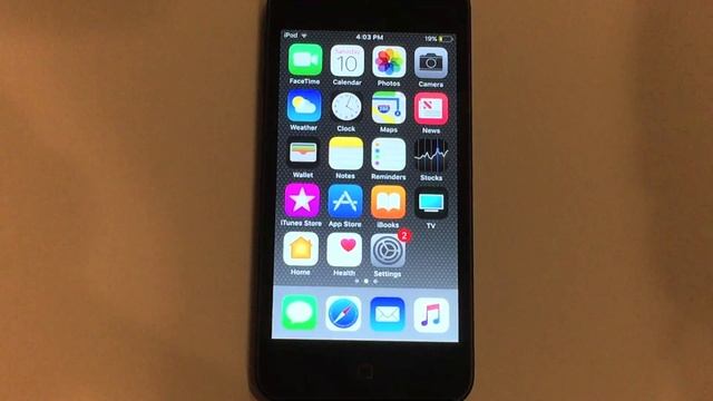 How to get battery percentage on iPod Touch in iOS 11 смотреть онлайн