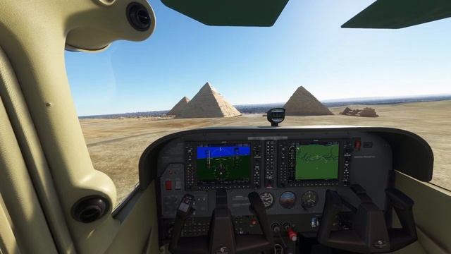 Landing at the Great Pyramids | MSFS смотреть онлайн