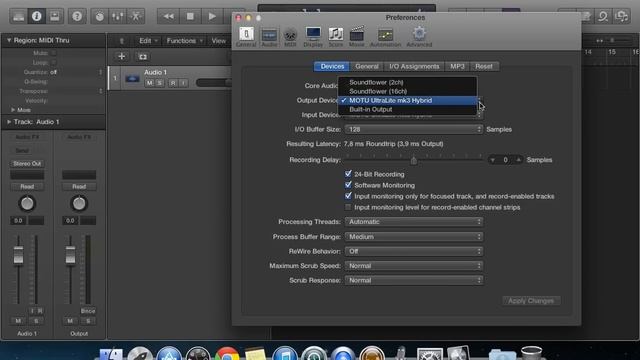 Logic Pro X Tutorials - How to setup your Audio interface смотреть онлайн