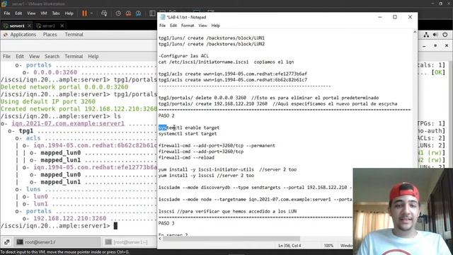 5.2 Configurar una SAN iSCSI смотреть онлайн