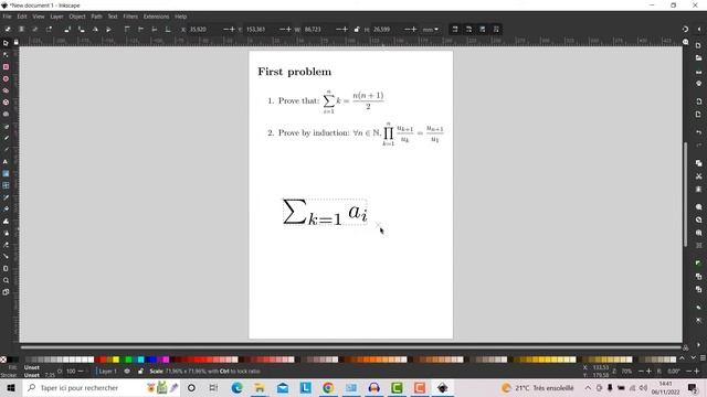 Long Latex code inside Inkscape 1.2.x смотреть онлайн