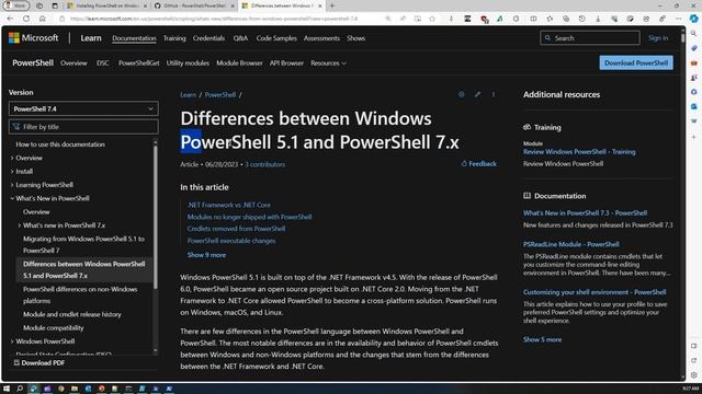 What is PowerShell 7 or PowerShell Core? смотреть онлайн