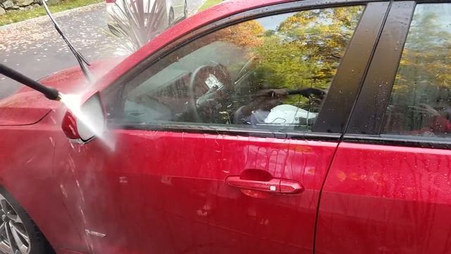 Gyeon WetCoat Application Before And After