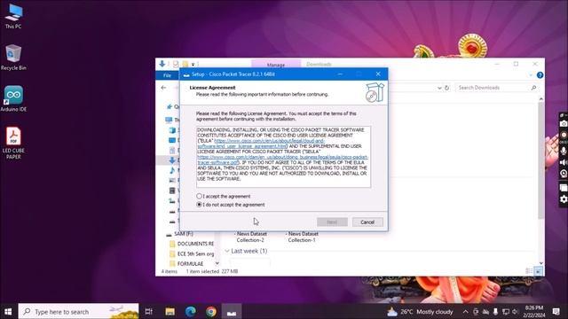 How to Install Cisco Packet Tracer in Windows 10/11 смотреть онлайн