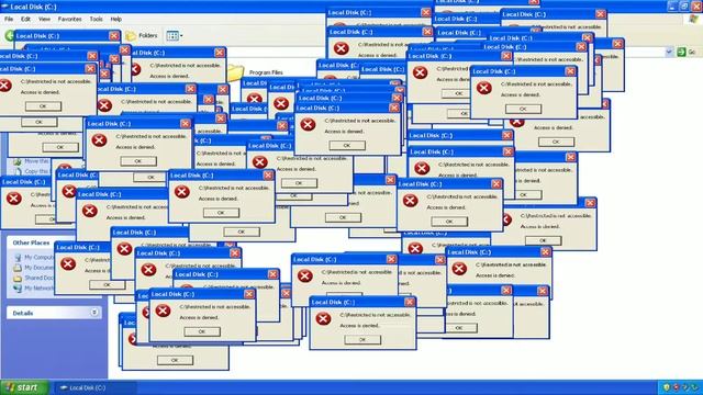Windows XP crazy error HD смотреть онлайн