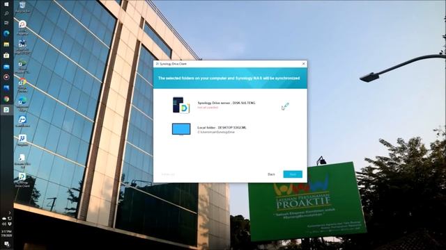 INSTALL SERVER KANTOR DENGAN SYNOLOGY DRIVE CLIENT смотреть онлайн