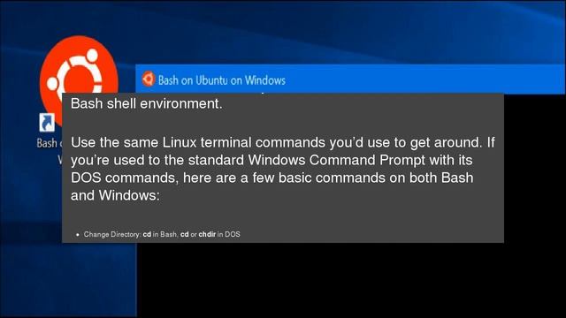 How to Install and Use the Linux Bash Shell on Windows 10 смотреть онлайн
