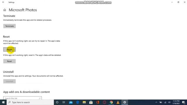 How to reset app in windows 10 | Repair app in Windows 10 | Terminate app in windows 10 смотреть онлайн