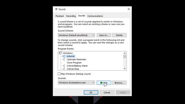 How to change (Notification or System) sound in Windows 10. смотреть онлайн