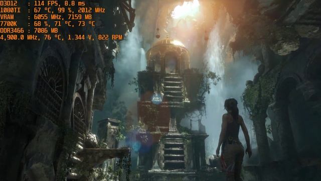 Rise of the Tomb Raider [1440p + ultra + FXAA] Benchmark [7700k + GTX 1080TI OC] смотреть онлайн